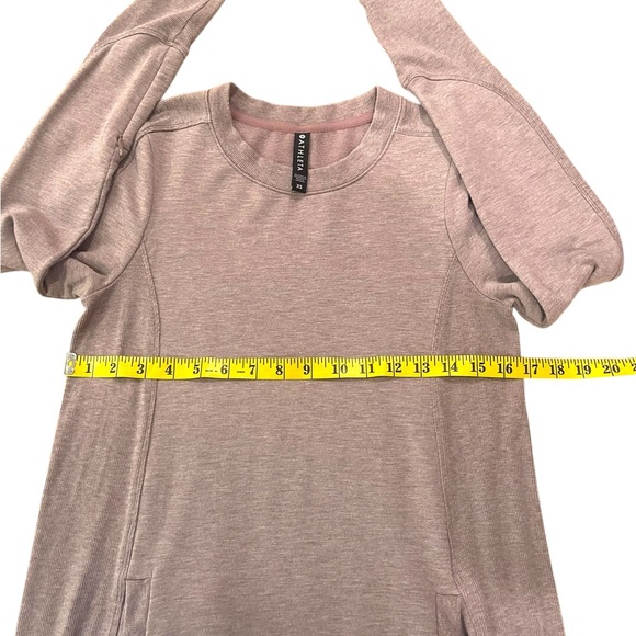 Athleta Balance Casual Dress With Pockets Tunic/Dress. Flora Mauve Heather XS - Picture 10 of 16